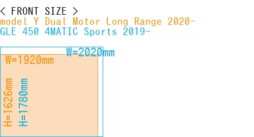 #model Y Dual Motor Long Range 2020- + GLE 450 4MATIC Sports 2019-